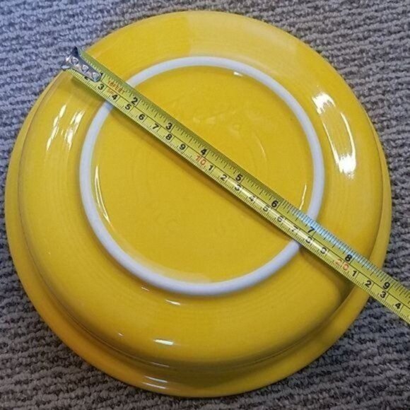 Fiestaware Fiesta Extra Large CERAMIC Bowl Dish Daffodil Yellow 64 oz CONTAINER - Picture 7 of 9